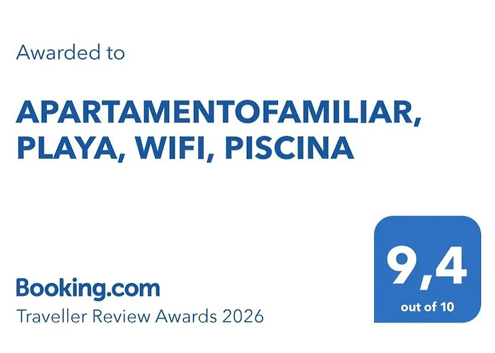 Apartamentofamiliar, Playa, Wifi, Piscina