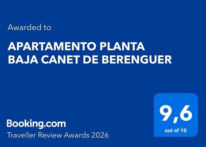 Apartamento Planta Baja Canet De Berenguer